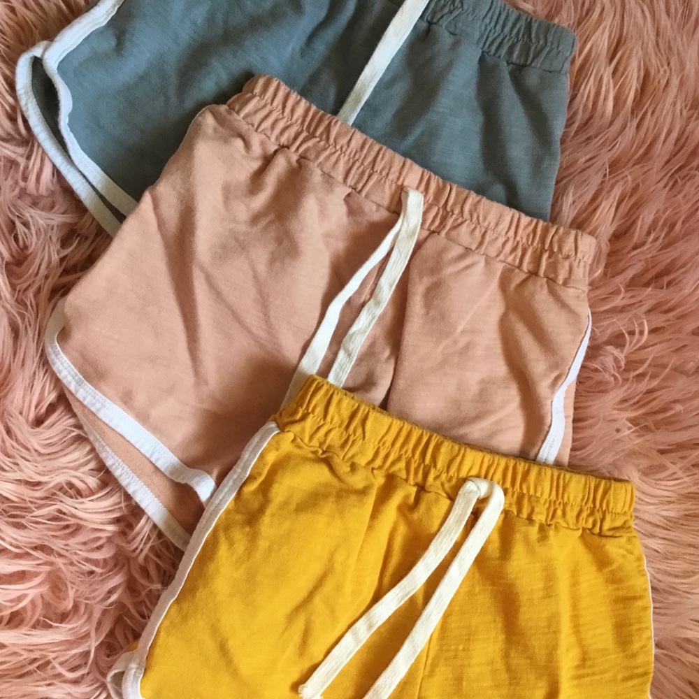 Cotton athletic/comfy Girl Shorts. 3 pack.